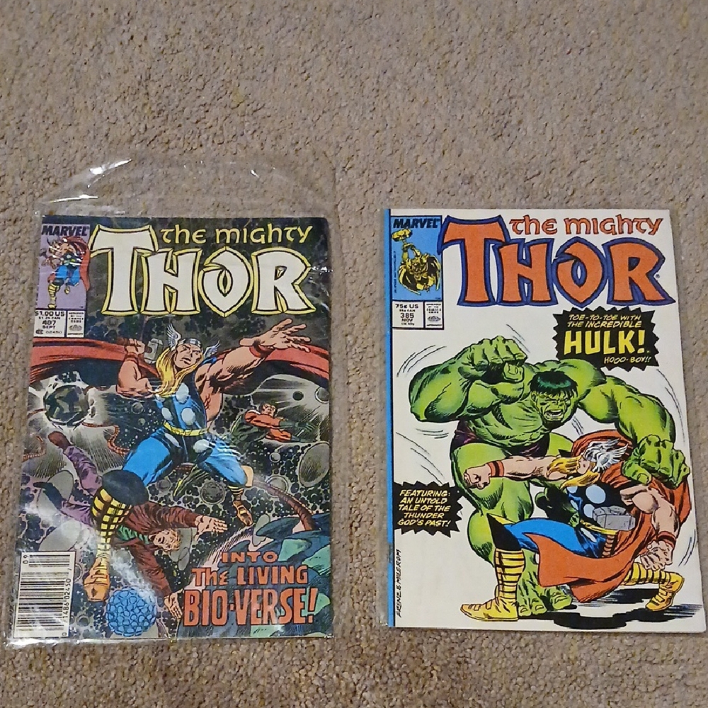 The Mighty Thor Comic Book Pair